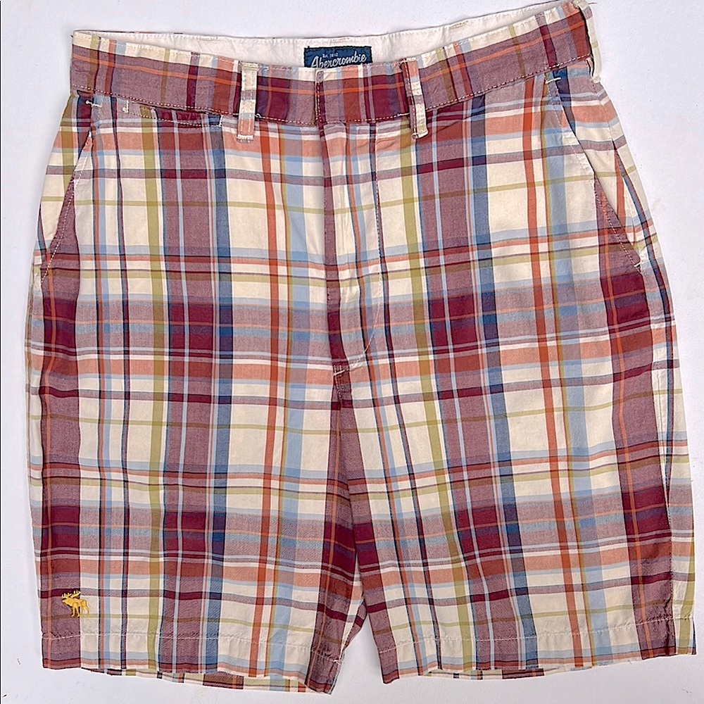 🍔Y2K Abercrombie plaid shorts🍔